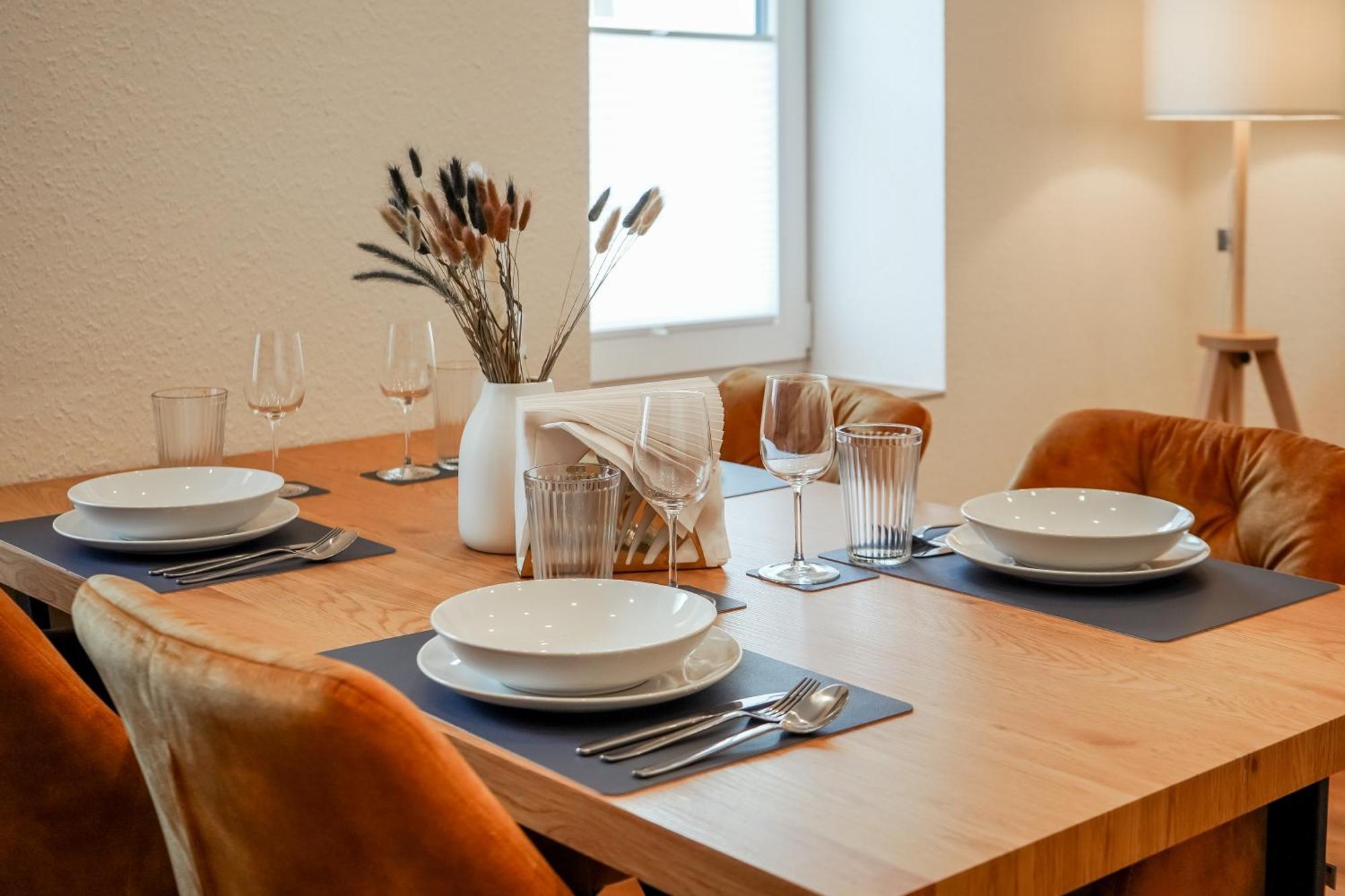 7Seas Boutique Aparthotel Homburg - Stilvoll, Digital & Ideal Fuer Familie & Business Esterno foto